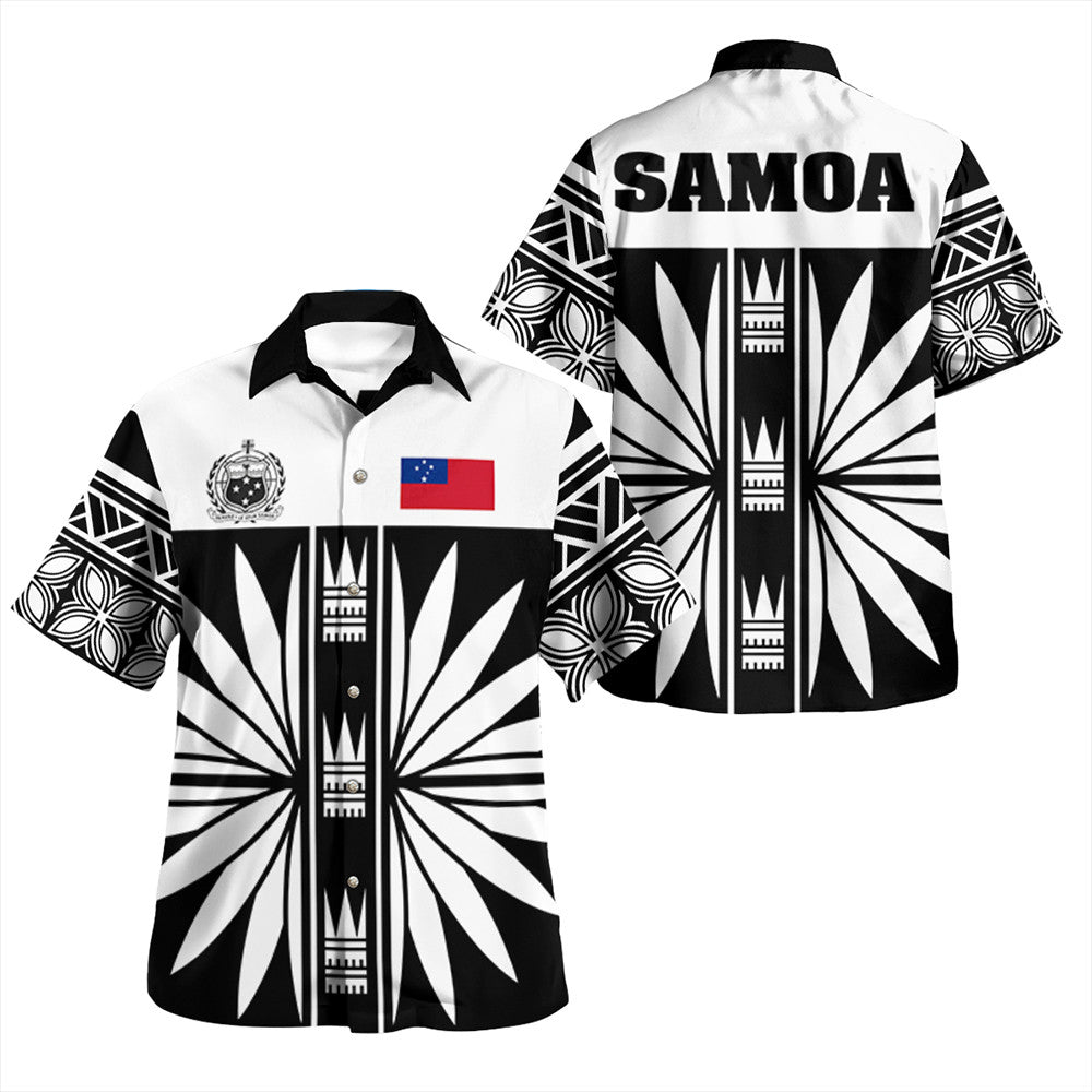 Wonder Print Shop Hawaiian Shirt - Samoa Black Saturday Hawaiian Shirt LT10 - Wonder Print Shop