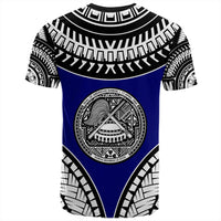 African T Shirt American Samoa Tattoo Chief T Shirt LT10 - Wonder Print Shop