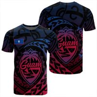 African T Shirt Guam Rising Style T Shirt LT10 - Wonder Print Shop