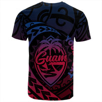 African T Shirt Guam Rising Style T Shirt LT10 - Wonder Print Shop