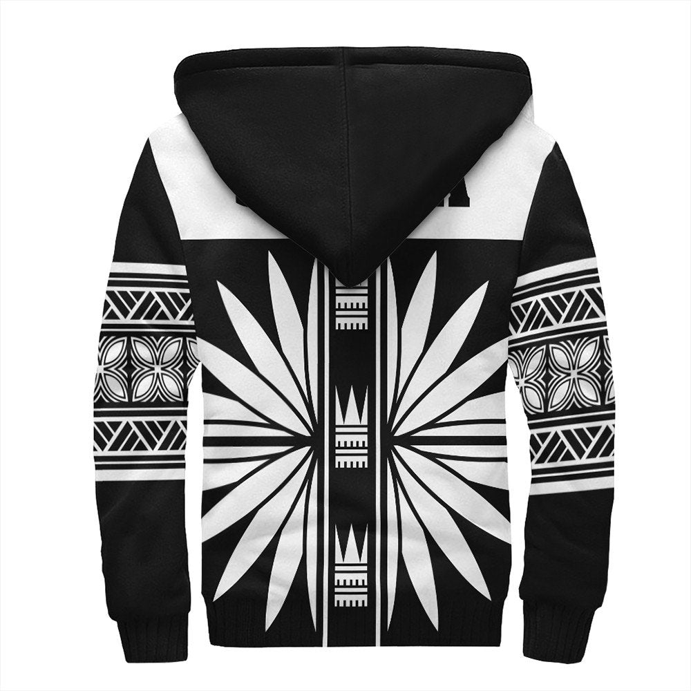 Wonder Print Shop Hoodie - Samoa Black Saturday Sherpa Hoodie LT10 - Wonder Print Shop