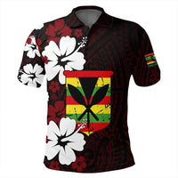 Hawaii Polo Shirt Kanaka Hibiscus Style LT10 - Wonder Print Shop