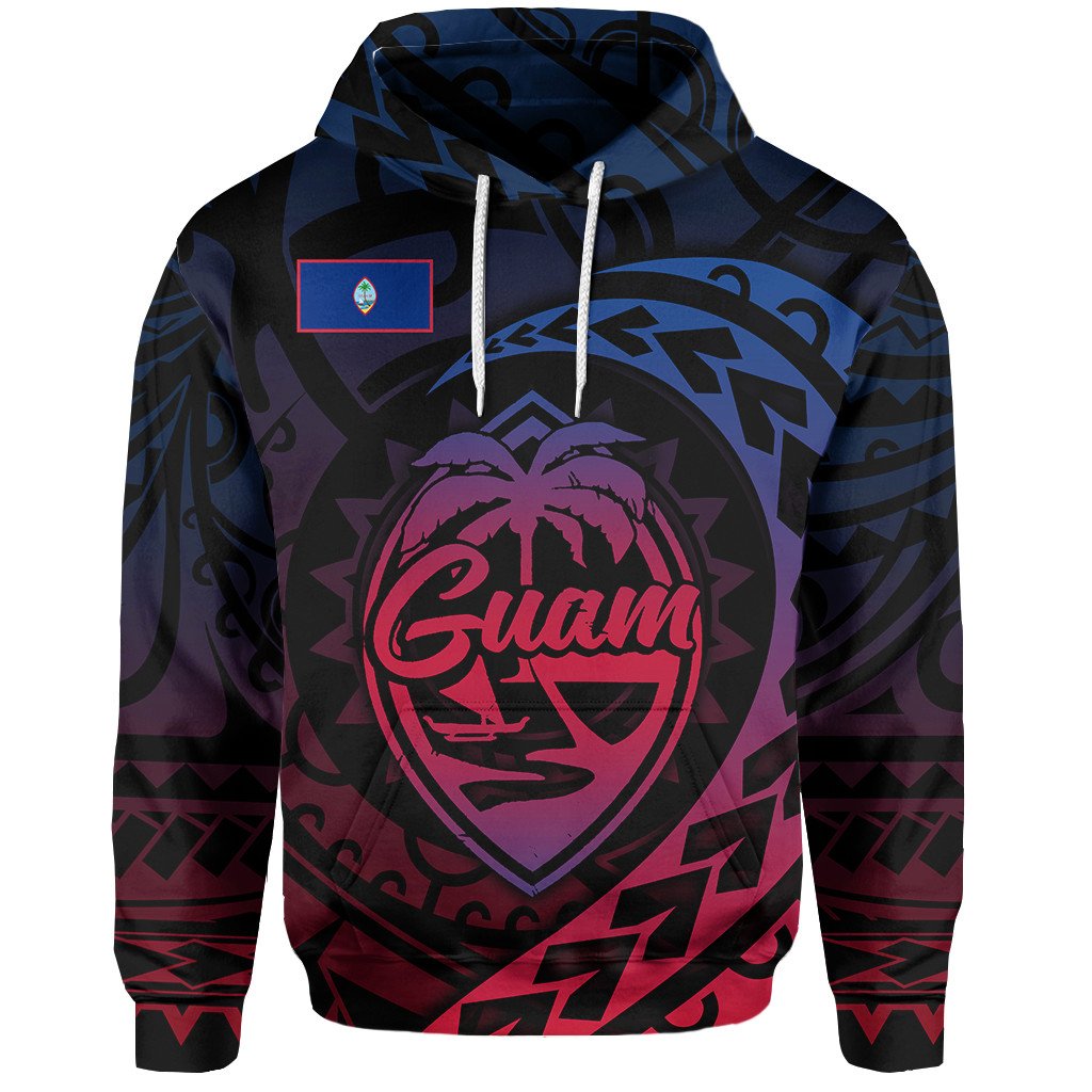 African Hoodie Guam Rising Style Hoodie LT10 - Wonder Print Shop