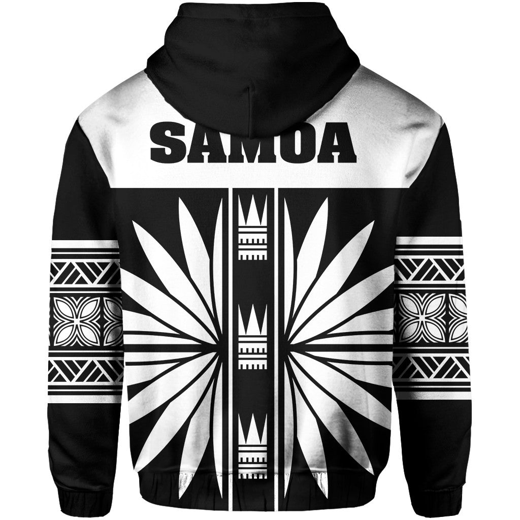 African Hoodie Samoa Black Saturday Hoodie LT10 - Wonder Print Shop