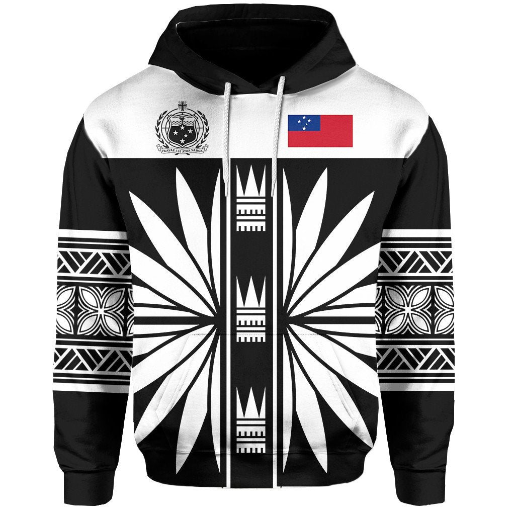 African Hoodie Samoa Black Saturday Hoodie LT10 - Wonder Print Shop