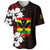 Wonder Print Shop Baseball Jersey - Hawaii Kanaka Hibiscus Style Baseball Jersey LT10 - Wonder Print Shop