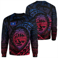 Wonder Print Shop Sweatshirt - Guam Rising Style Sweatshirt LT10 - Wonder Print Shop
