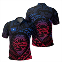 Guam Polo Shirt Rising Style LT10 - Wonder Print Shop