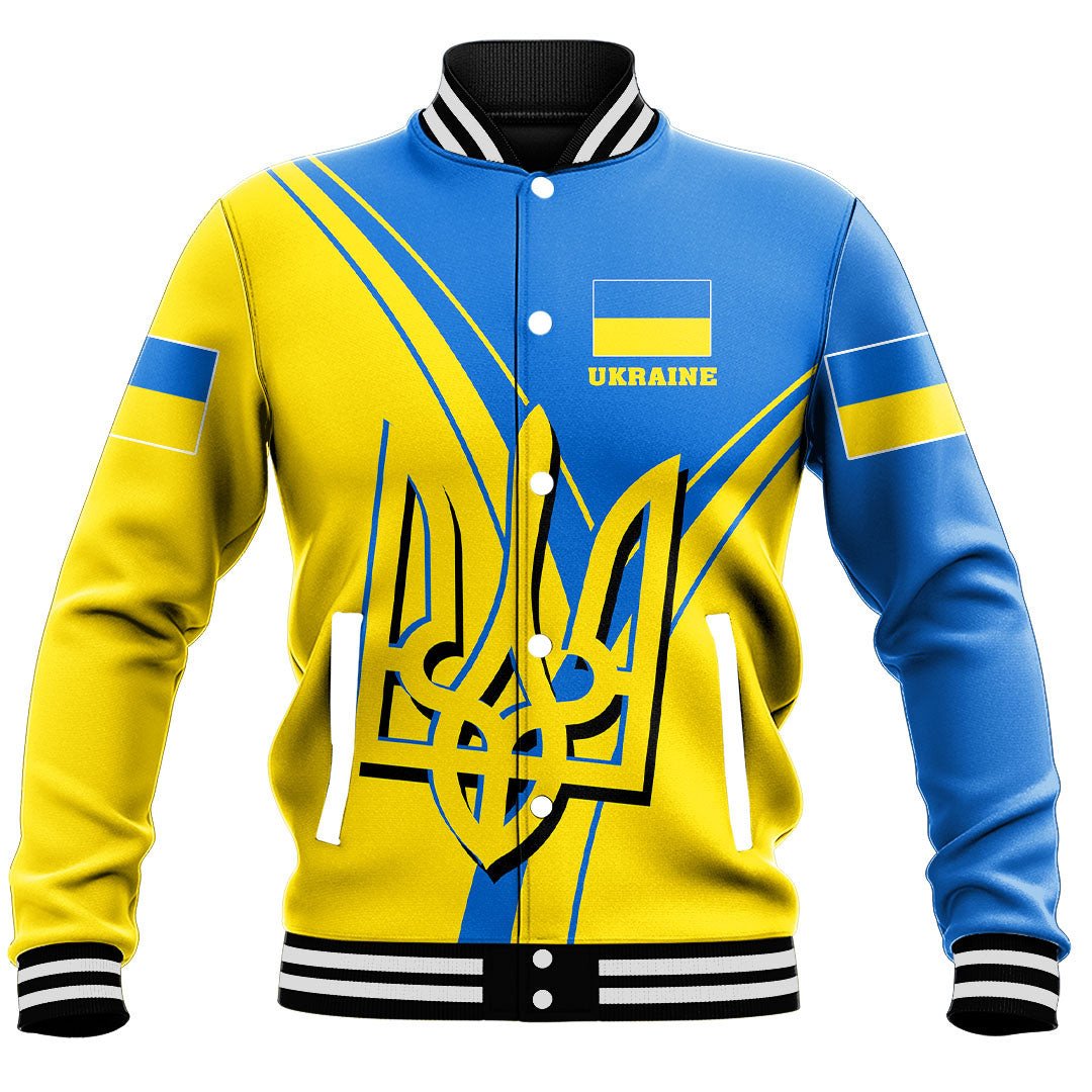 Ukraine Pride Baseball Jackets RLT7 - Wonder Print Shop