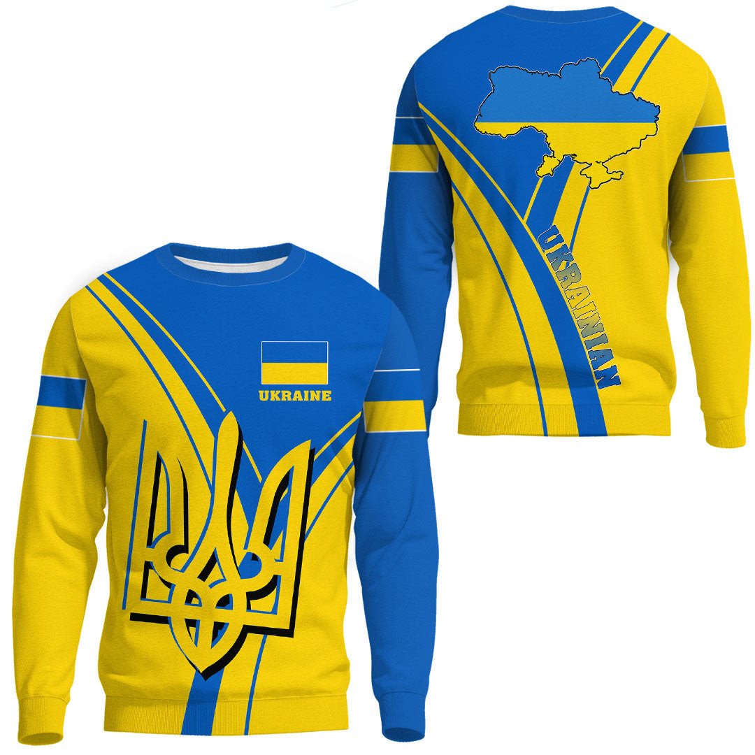 Ukraine Pride Sweatshirt RLT7 - Wonder Print Shop