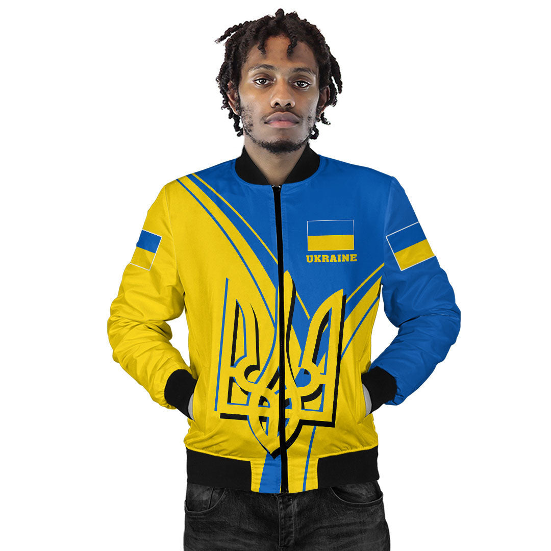 Ukraine Pride Bomber Jackets RLT7 - Wonder Print Shop