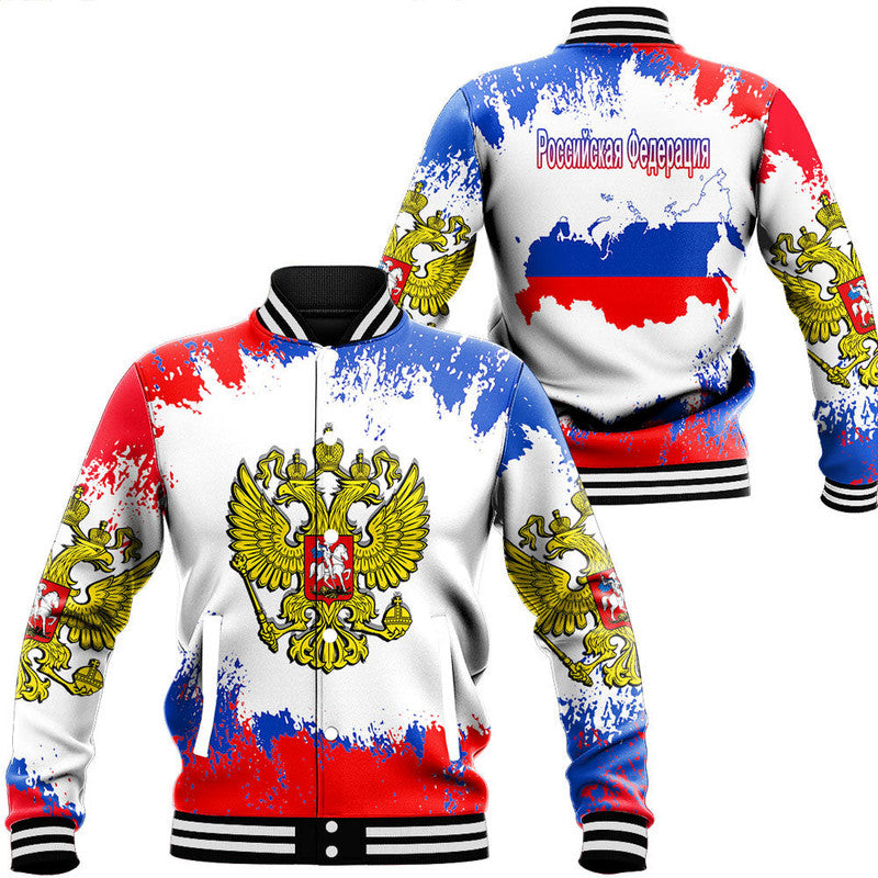 Russia Paint Style Baseball Jackets LT12 - Wonder Print Shop