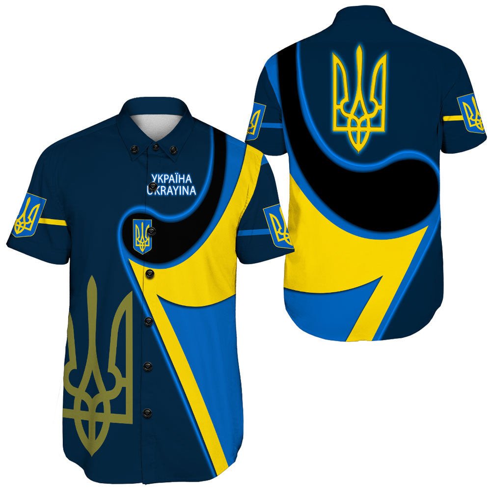 ukraine-gold-trident-flag-coloury-fashion-shorts-sleeve-shirt