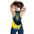 Ukraine Gold Trident Flag Coloury Fashion Racerback Tank RLT7 - Wonder Print Shop