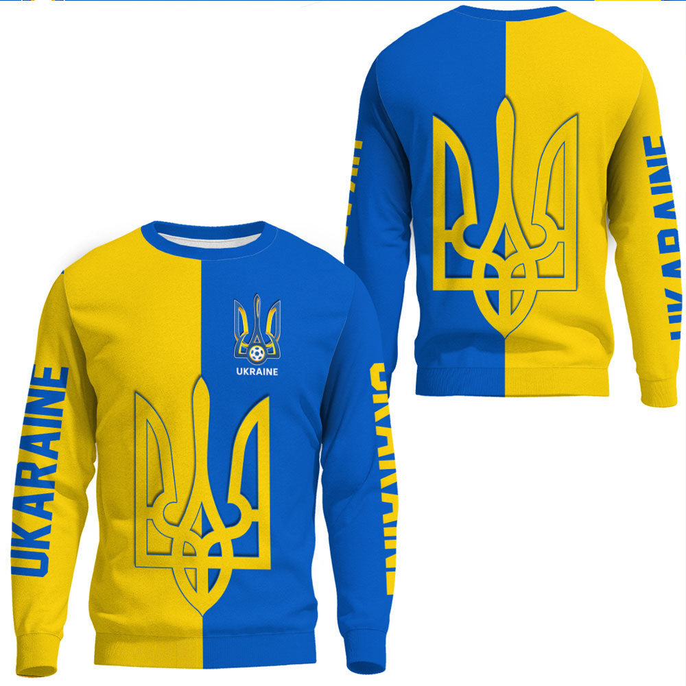 Ukraine Football Sweatshirts RLT7 - Wonder Print Shop