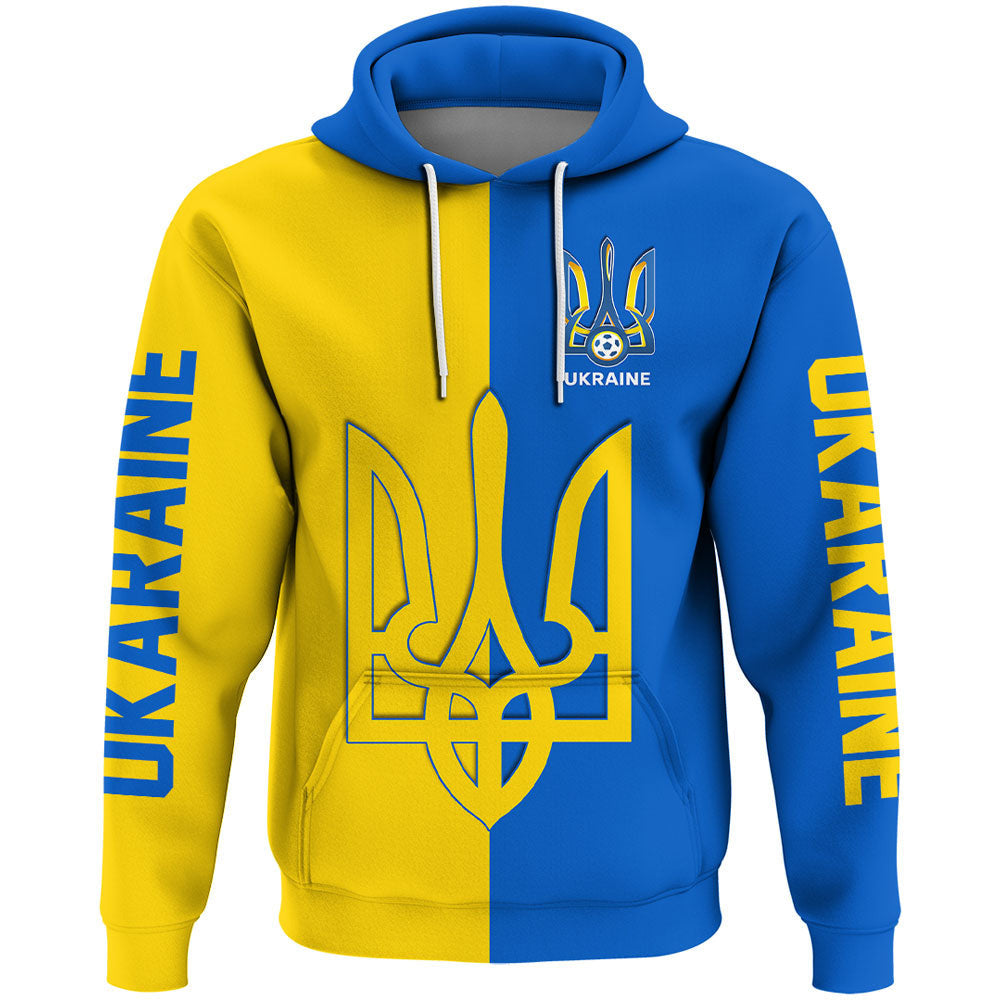 Ukraine Football Hoodie RLT7 - Wonder Print Shop