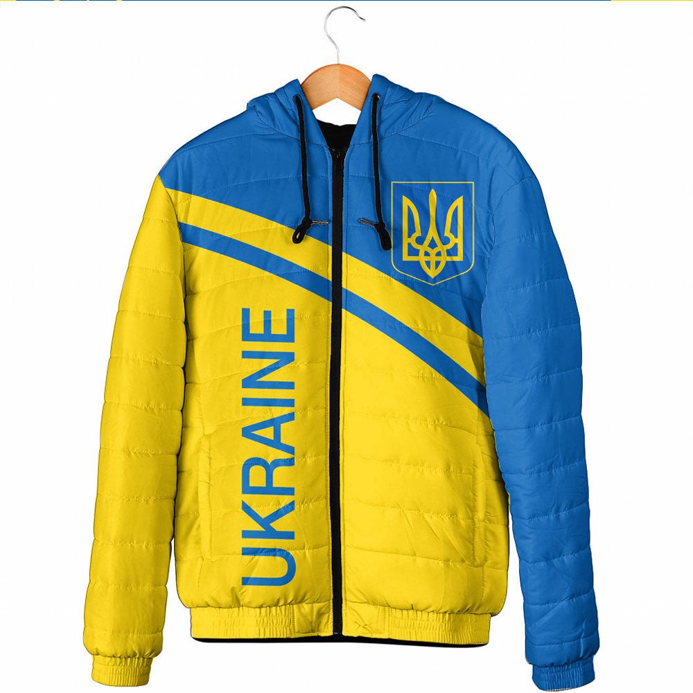 ukraine-curve-style-hooded-padded-jacket