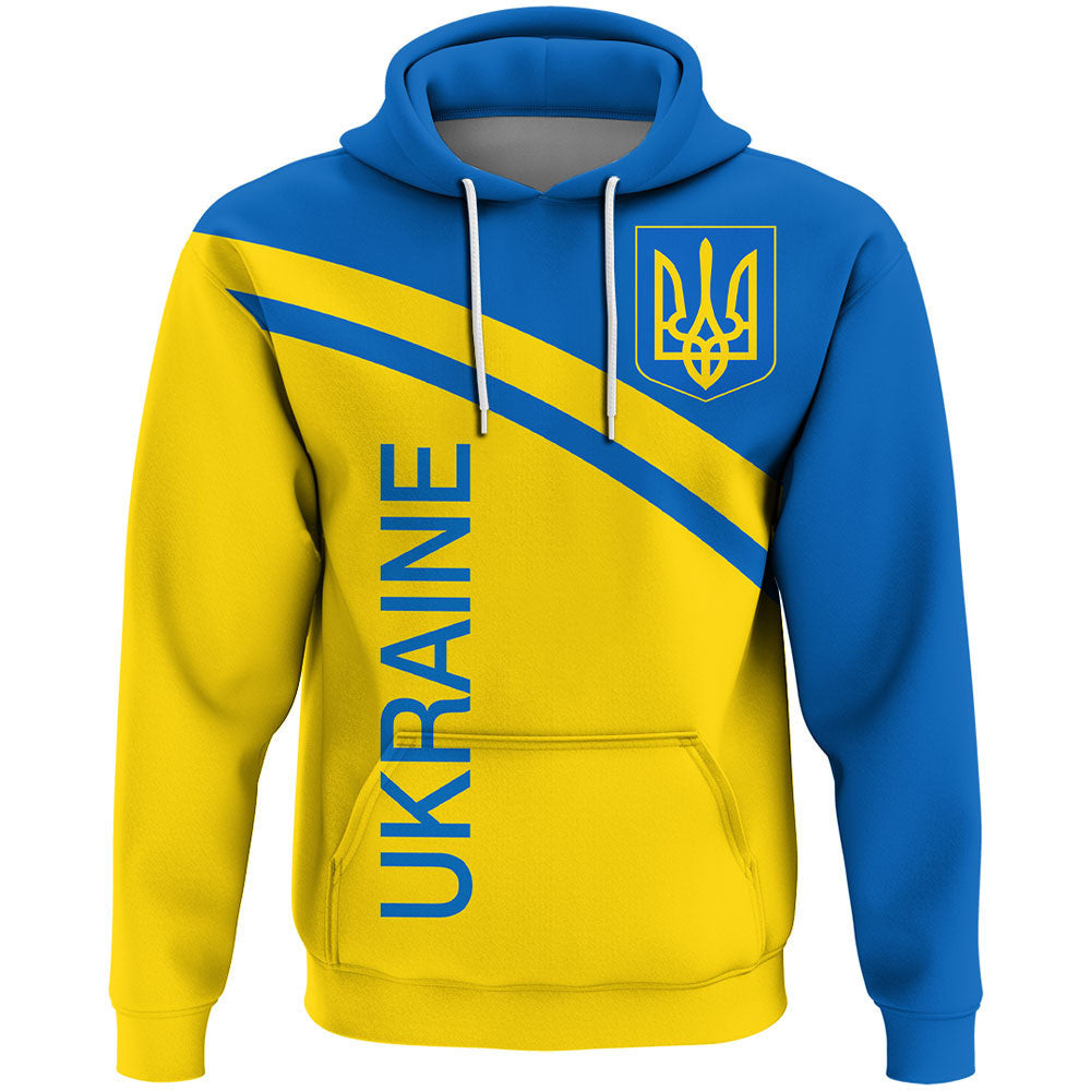 Ukraine Curve Style Hoodie RLT7 - Wonder Print Shop