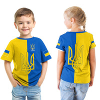 Ukraine Curve Style T Shirt RLT7 - Wonder Print Shop