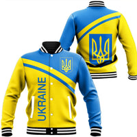 Ukraine Curve Style Baseball Jackets RLT7 - Wonder Print Shop