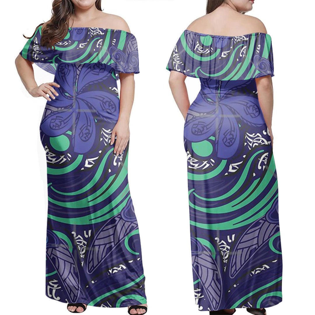polynesian-dress-polynesian-midnight-blue-tribal-pattern-off-shoulder-long-dress
