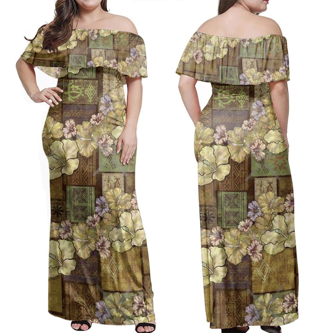 polynesian-dress-golden-samoan-mana-malu-tapa-off-shoulder-long-dress
