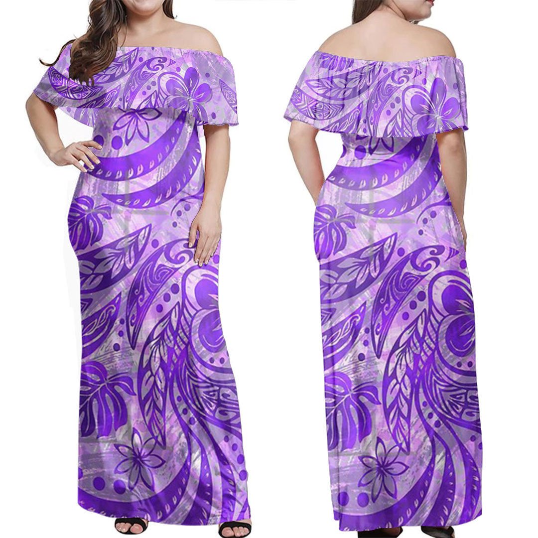 polynesian-dress-polynesian-painted-purple-off-shoulder-long-dress