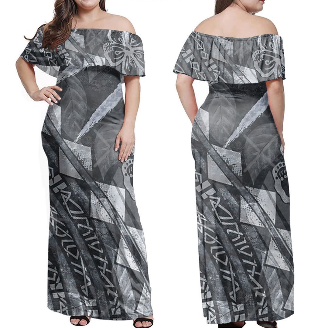 polynesian-dress-polynesian-tribal-tattoo-patterns-off-shoulder-long-dress