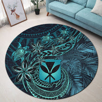 wonder-print-shop-home-set-hawaii-kanaka-maoli-turquoise-tiare-honu-round-carpet