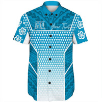 polynesian-shirt-personalized-kakau-hawaii-polynesian-blue-gradient-shorts-sleeve-shirt