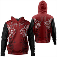 Polynesian Hoodie Custom Hawaii Spearhead Hibiscus Polynesian Hoodie LT10 - Wonder Print Shop