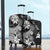 Polynesian Luggage Covers Kanaka Black Kakau Hawaiian Travel Suitcase Cover LT10 - Wonder Print Shop