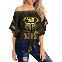 polynesian-clothing-personalized-hawaii-class-of-nanakuli-golden-hawks-off-shoulder-wrap-waist-top
