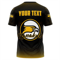 Polynesian T Shirt Personalized Hawaii Class Of Nanakuli Golden Hawks T Shirt LT10 - Wonder Print Shop
