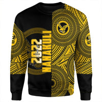 Polynesian Sweatshirt Personalized Hawaii Class Of Nanakuli Sweatshirt LT10 - Wonder Print Shop