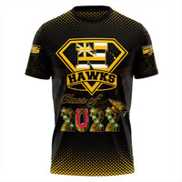 Polynesian T Shirt Personalized Hawaii Class Of Nanakuli Golden Hawks T Shirt LT10 - Wonder Print Shop