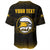 Polynesian Shirt Personalized Hawaii Class Of Nanakuli Golden Hawks Baseball Jersey LT10 - Wonder Print Shop