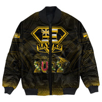 Polynesian Jacket Personalized Hawaii Class Of Nanakuli Golden Hawks Bomber Jacket LT10 - Wonder Print Shop