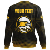 Polynesian Sweatshirt Personalized Hawaii Class Of Nanakuli Golden Hawks Sweatshirt LT10 - Wonder Print Shop