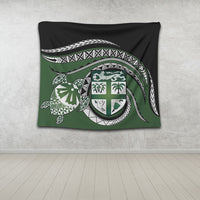 Polynesian Home Decor Fiji Masi Turtle Tapestry LT10 - Wonder Print Shop