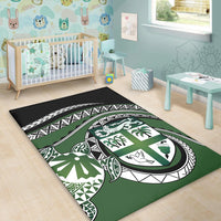 Polynesian Home Set Fiji Masi Turtle Area Rug LT10 - Wonder Print Shop
