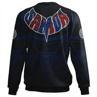 Polynesian Sweatshirt American Samoa Forever Sweatshirt LT10 - Wonder Print Shop