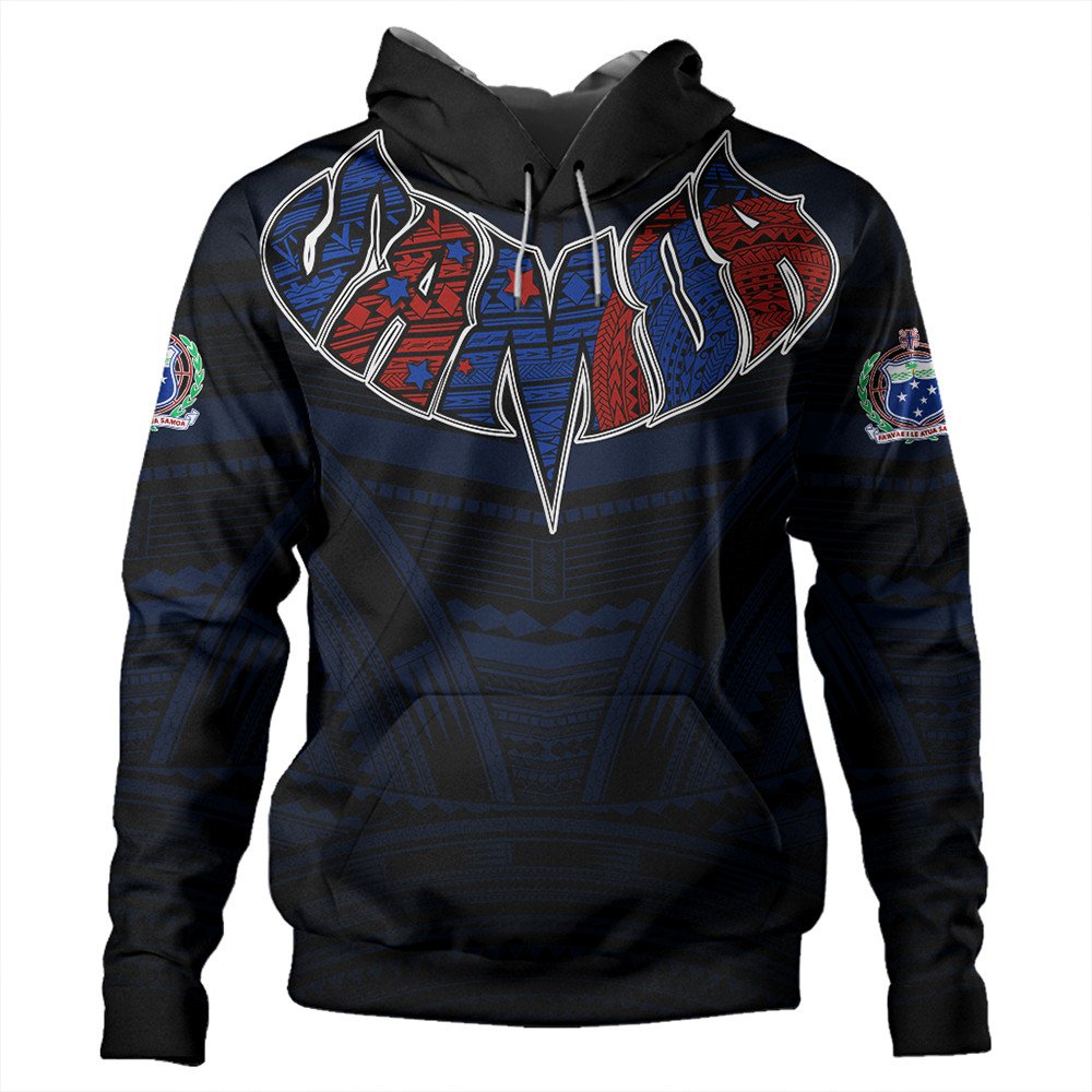 Polynesian Hoodie Samoa Forever Hoodie LT10 - Wonder Print Shop