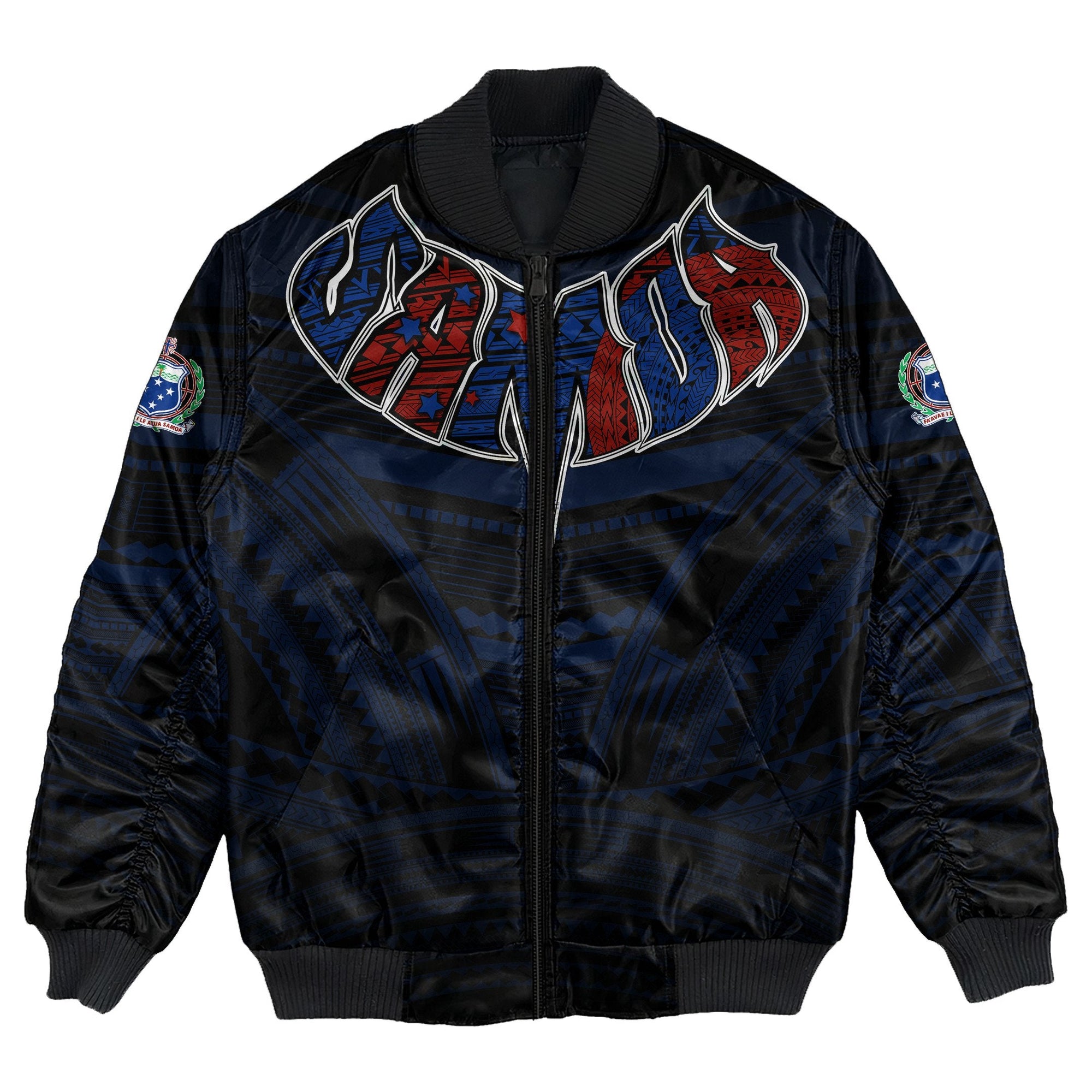 Polynesian Jacket Samoa Forever Bomber Jacket LT10 - Wonder Print Shop