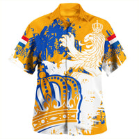 Wonder Print Shop Holland, Dutch, Nederland Shirt - The Netherlands Lion King's Day Koningsdag Beach Shirt - Wonder Print Shop