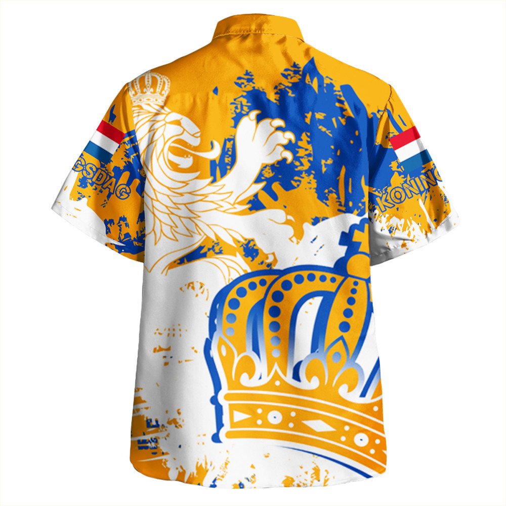 Wonder Print Shop Holland, Dutch, Nederland Shirt - The Netherlands Lion King's Day Koningsdag Beach Shirt - Wonder Print Shop