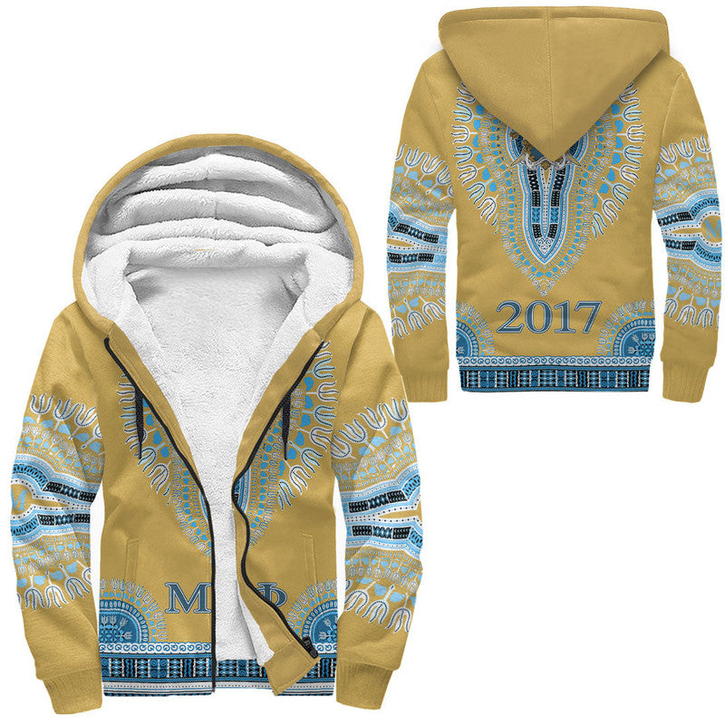 Mu Beta Phi Dashiki Sherpa Hoodies RLT12 - Wonder Print Shop