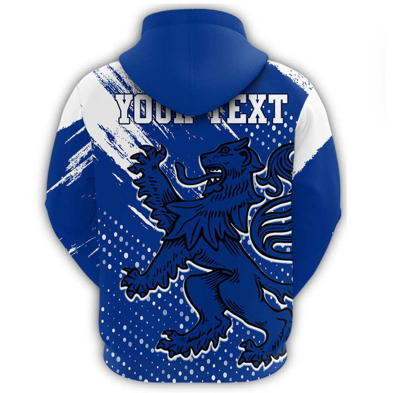 Custom Scotland Lion Grunge Hoodie RLT12 - Wonder Print Shop