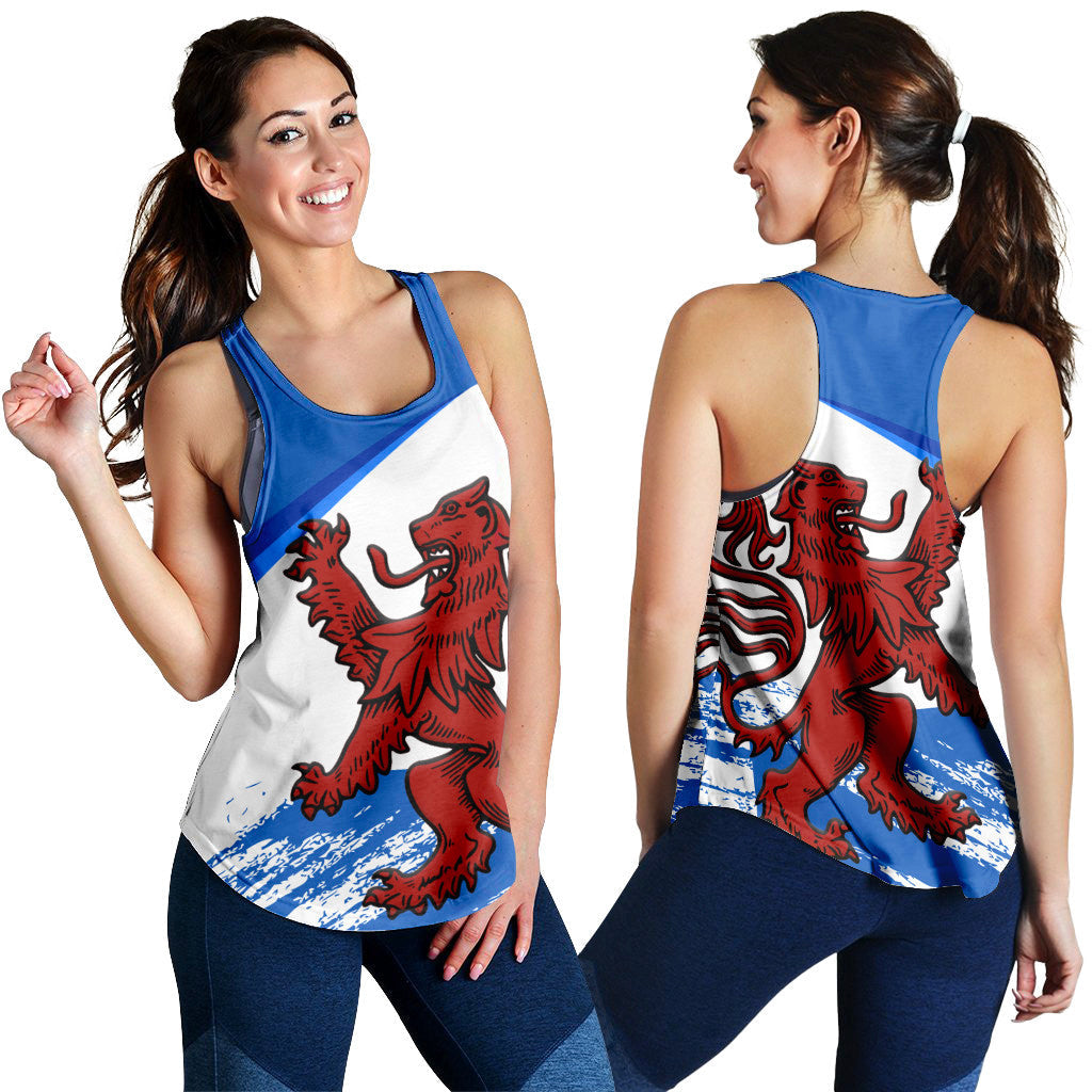 Scotland Lion Style Racerback Tank RLT12 - Wonder Print Shop