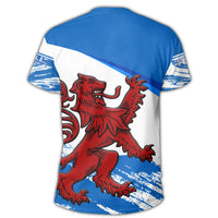 Scotland Lion Style T Shirt RLT12 - Wonder Print Shop